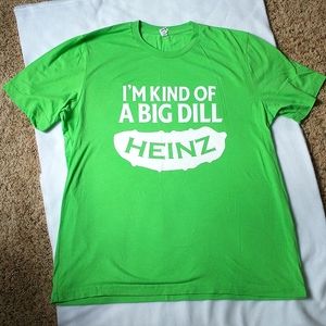 Green Kraft Heinz "Big Dill" T-shirt XL